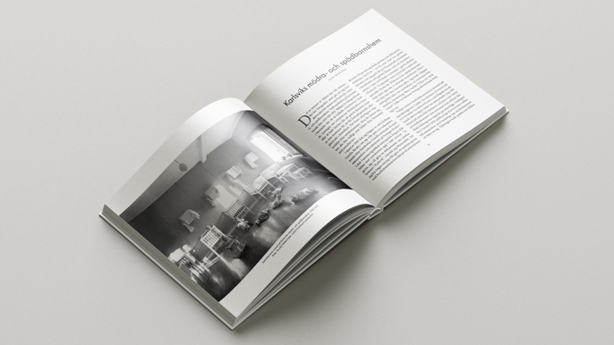 Museets årsbok 2025 uppslagen.